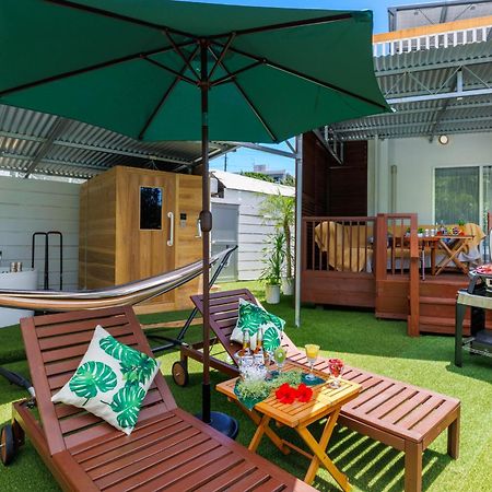 Villa 新規オープン サウナ Bbq ジャグジー付き 最大7名 無料駐車場4台 ビーチまで車で5分 Sky House Uruma Esterno foto